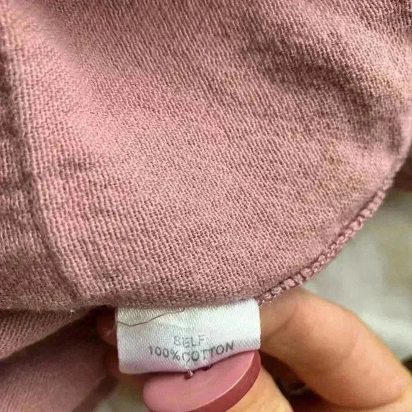 Mod Ref Utility Cotton Romper Mauve Pink - Picture 9 of 10